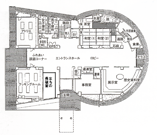 館内案内図1階