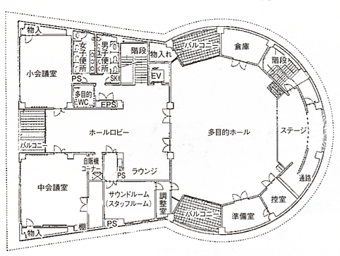 館内案内図2階